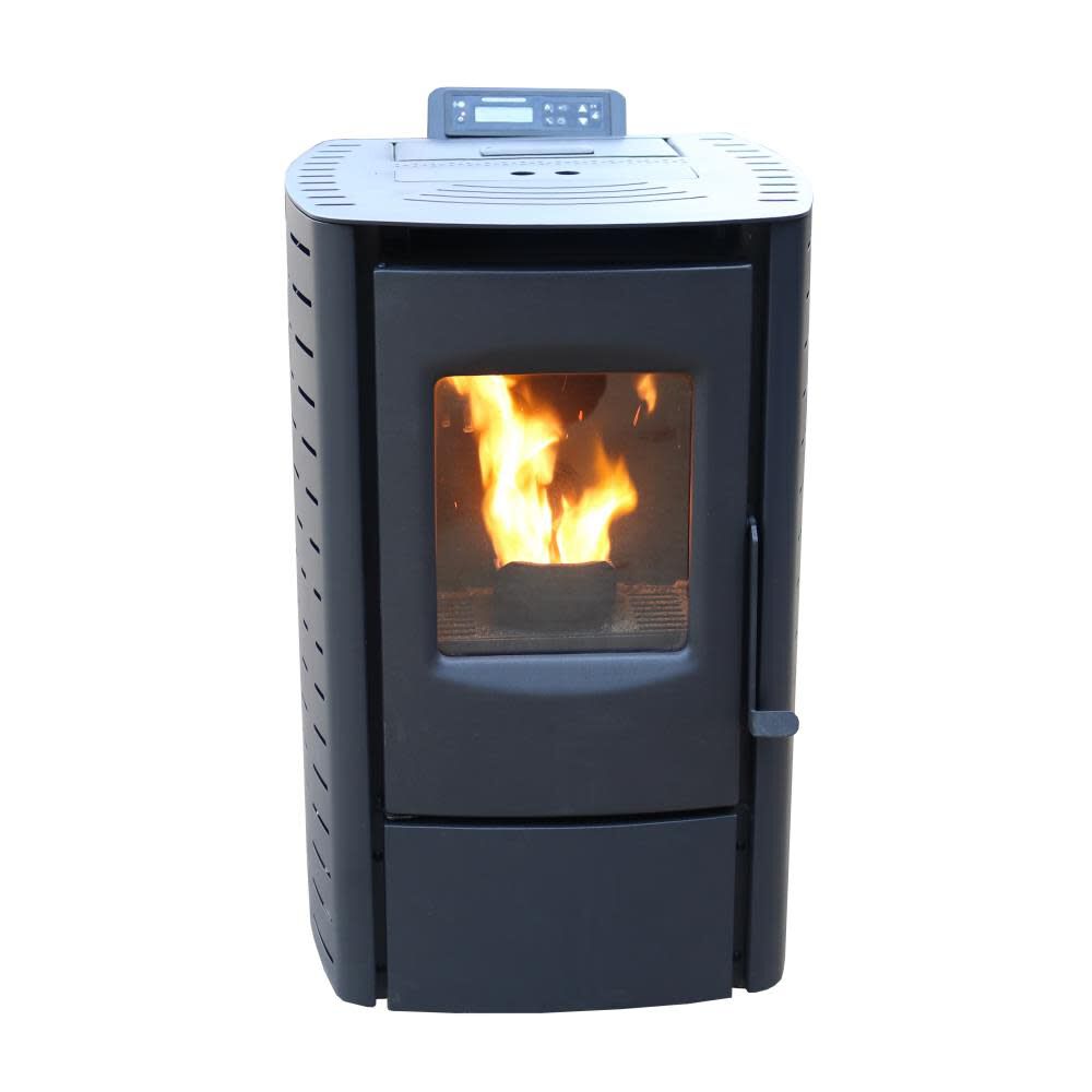 No.215 Mini EPA Approved High-Efficiency Pellet Stove with Smart Home Technology Heats 800 Sq Ft Area F500215