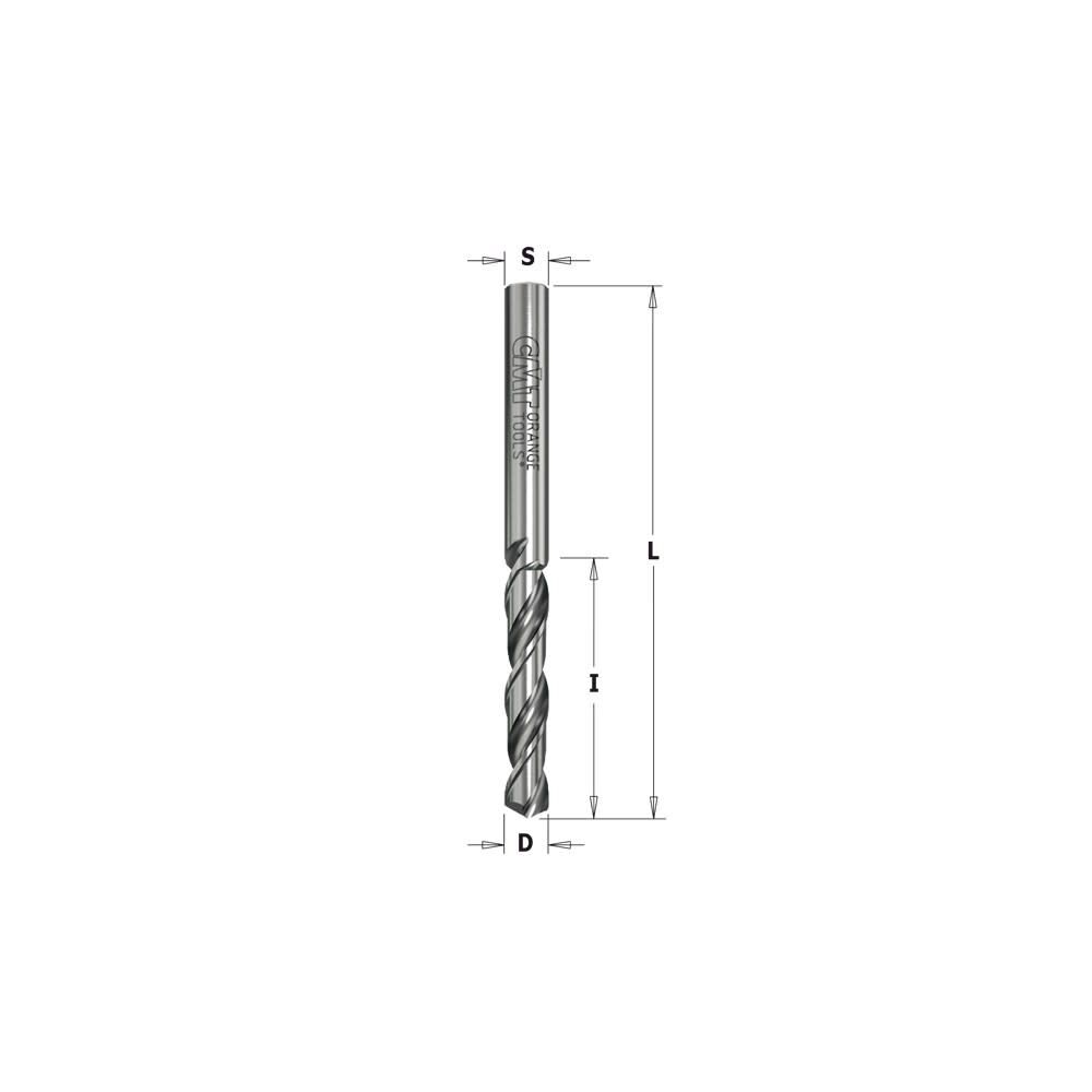 1/8in Two Flute Right Hand Twist Drill Bit 363.030.11