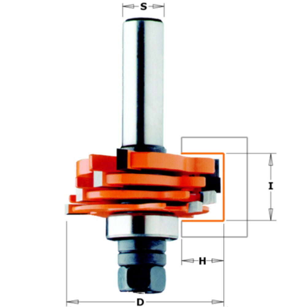 3-WING Slot Cutter Set 800.506.11