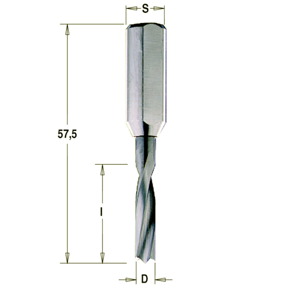 Dowel Drill 3 x 18 x 57.5 LH 310.030.22