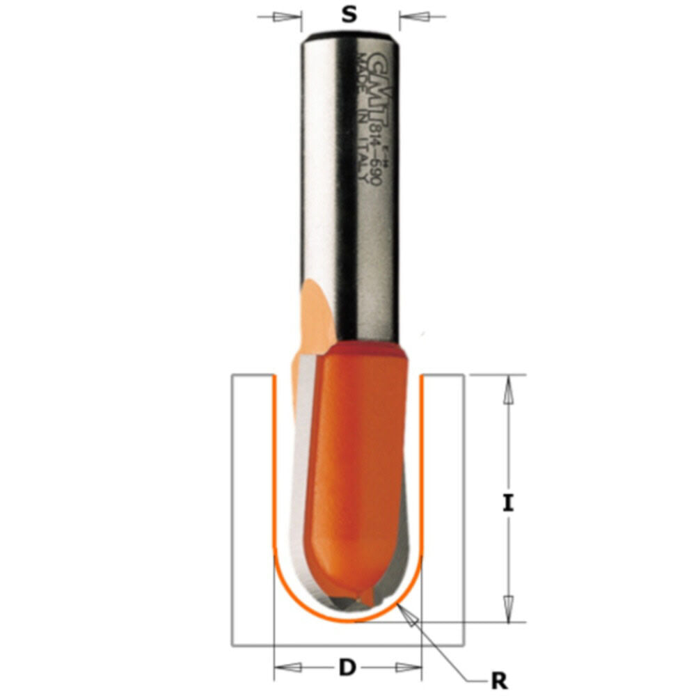 Round Nose Bit 814.064.11