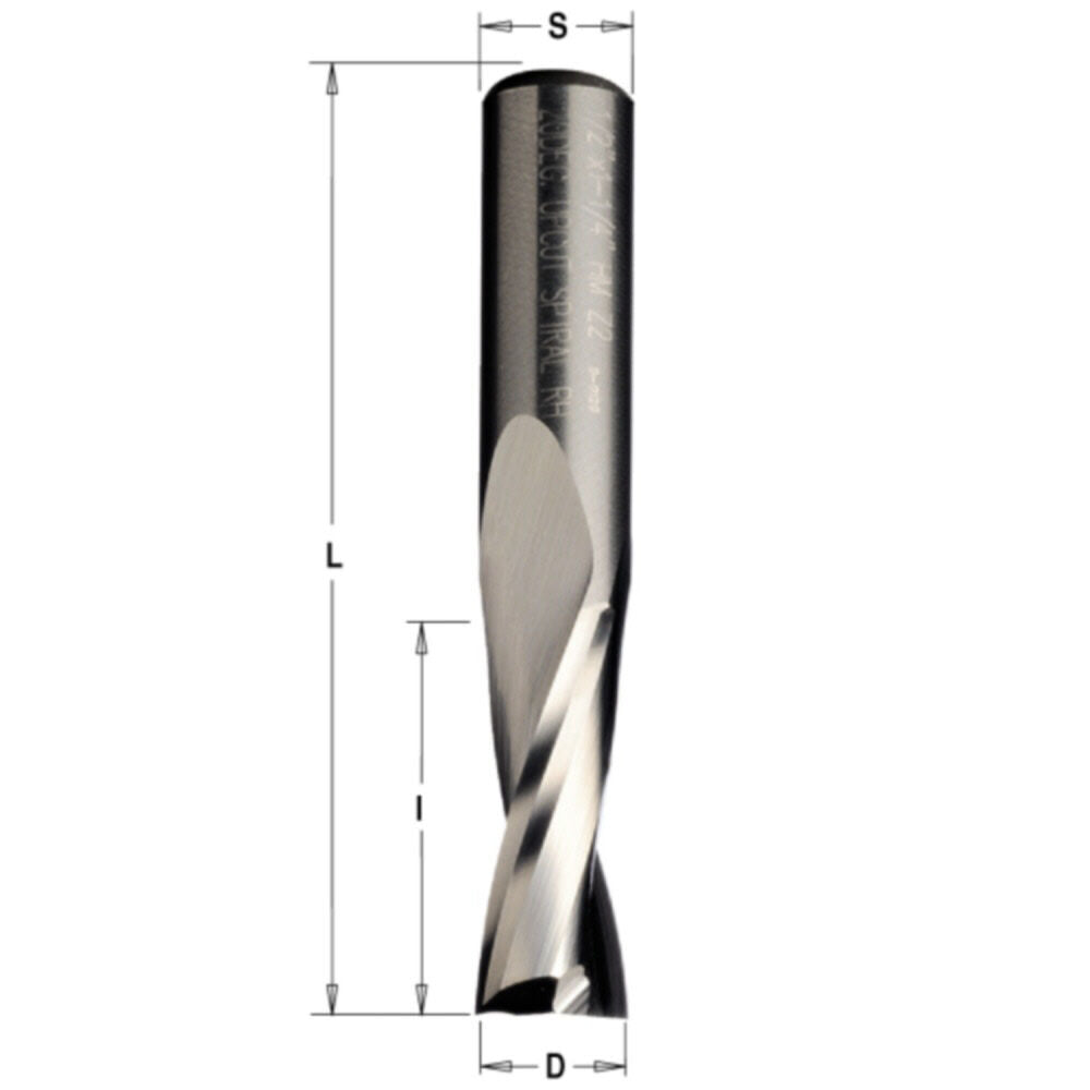 Up Cut Spiral Bit 1/8 In. 191.001.11