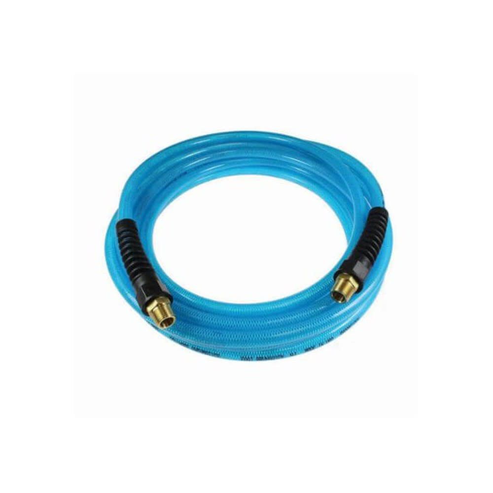 100ft Straight Hose, 1/4in MPT, Blue PFE40504T