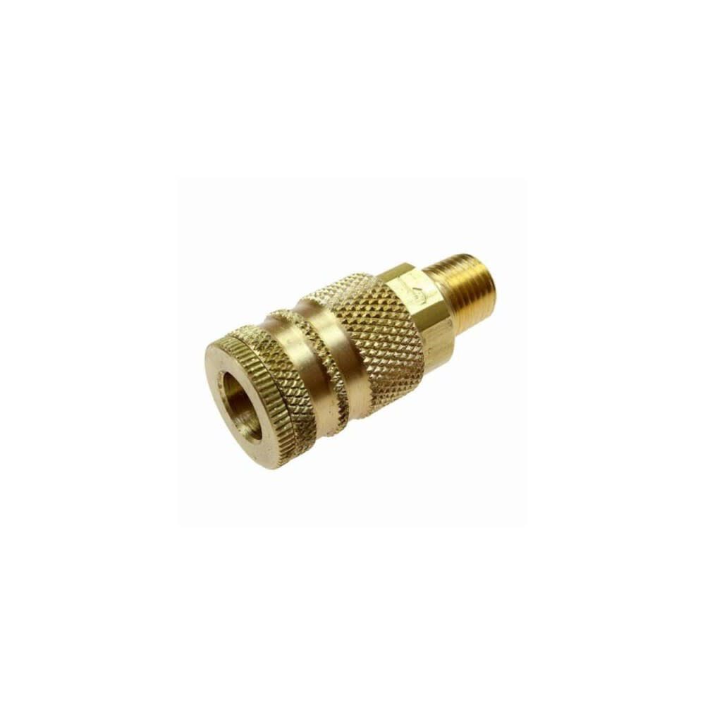 1/4in MNPT Brass Industrial Hose Coupler 152