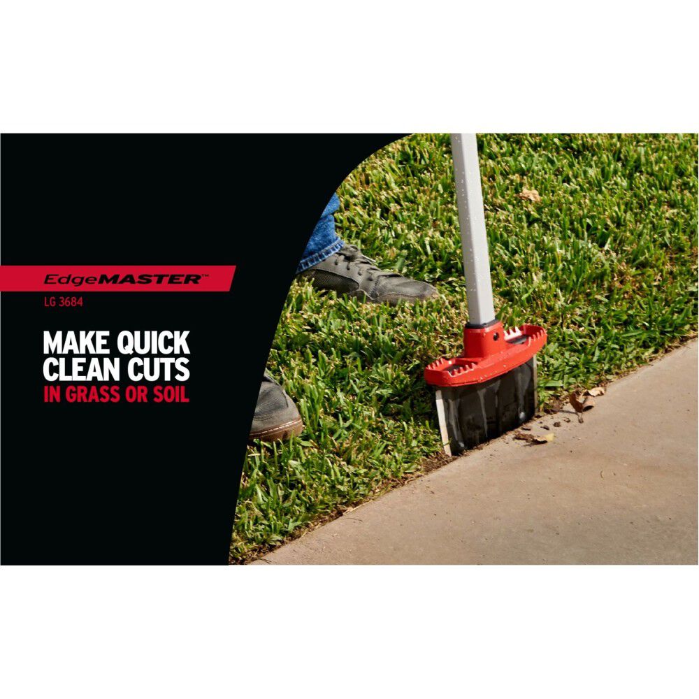 Garden Sidewalk & Border Edger ComfortGEL Steel LG 3684