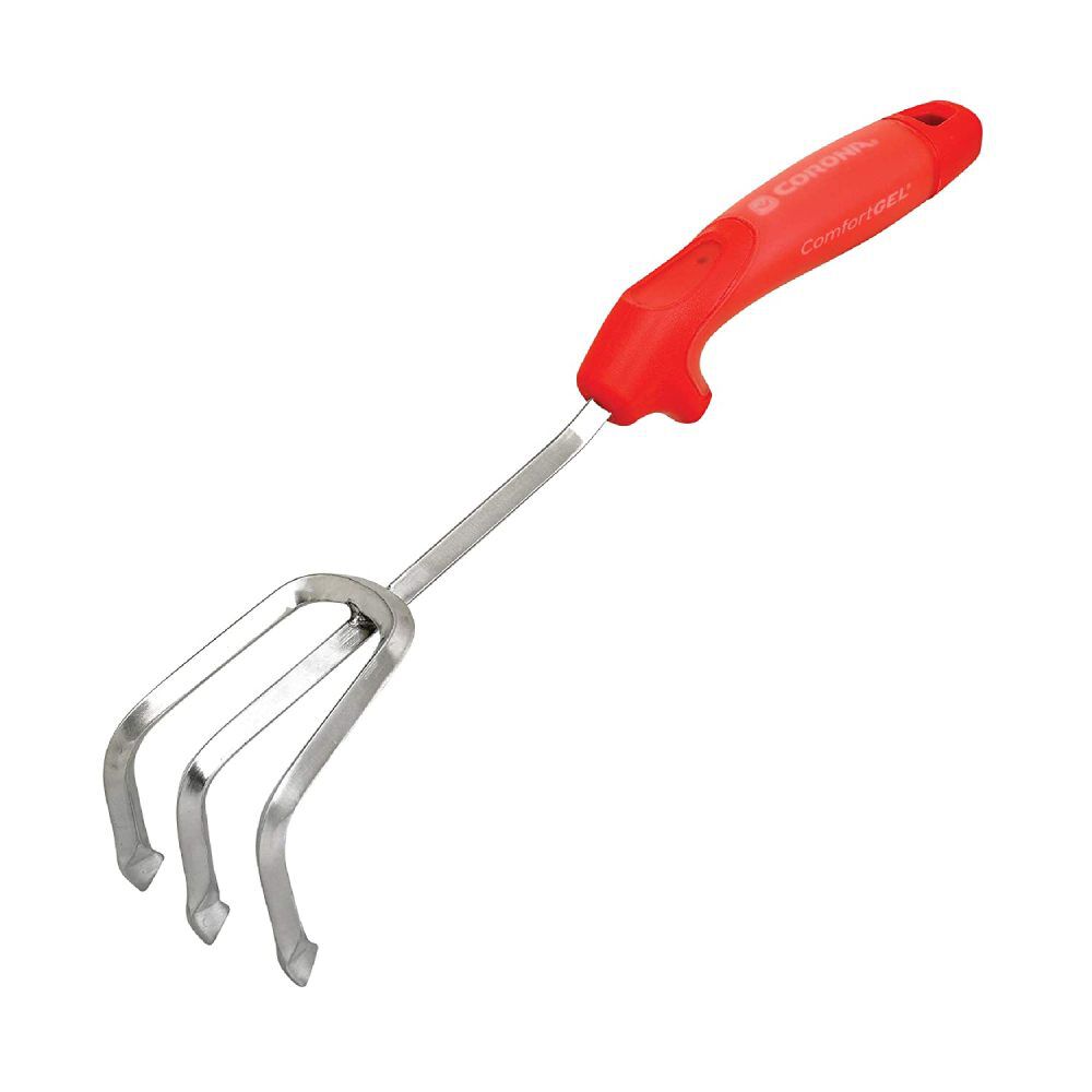 Hand Cultivator 7in ComfortGEL Stainless Steel 3 Tine CT 3334