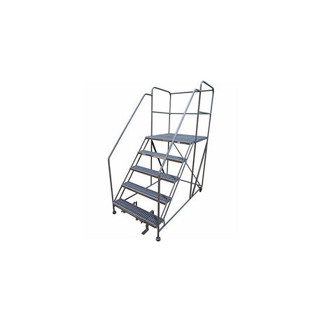 800 Lbs Capacity 5 Step Welded Steel Rolling Work Platform D0550058-04