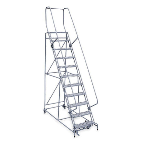 Series 1000 11 Step X 26in W A3 Tread Step Ladder w/handrails 1011R2632A3