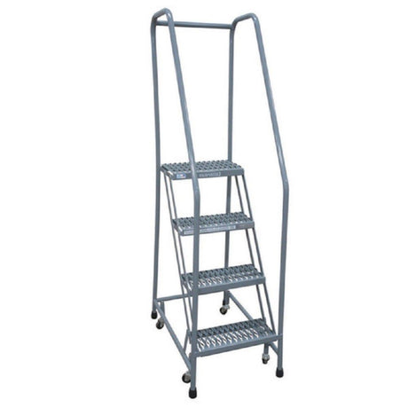 Series 1000 4 Step X 26in W A3 Tread Step Ladder w/handrails 1004R2630A3