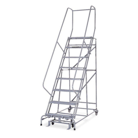 Series 1000 8 Step X 26in W A3 Tread Step Ladder w/handrails 1008R2632A3