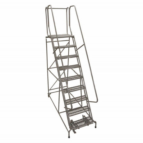 Series 1000 9 Step X 26in W A3 Tread Step Ladder w/handrails 1009R2632A3