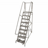 Series 1000 9 Step X 26in W A3 Tread Step Ladder w/handrails 1009R2632A3