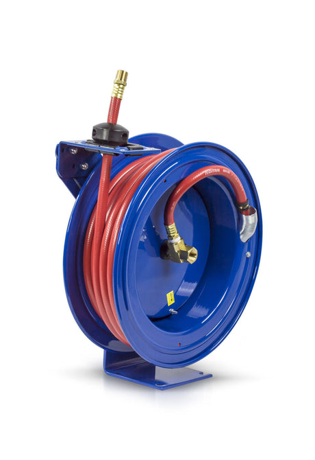 1/2 in x 50 ft Performance Spring Driven Hose Reel 300 PSI P-LP-450
