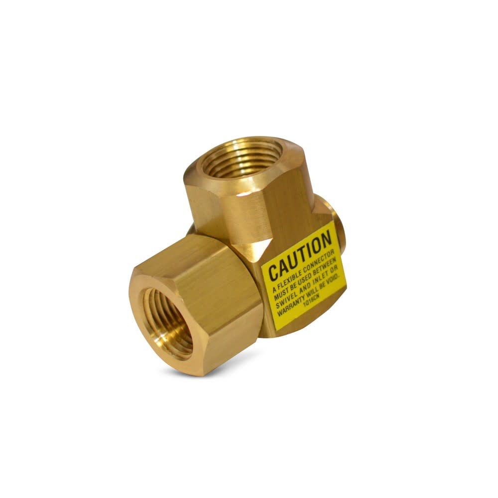 1/2in I.D. Brass Nitrile Seal Swivel 434