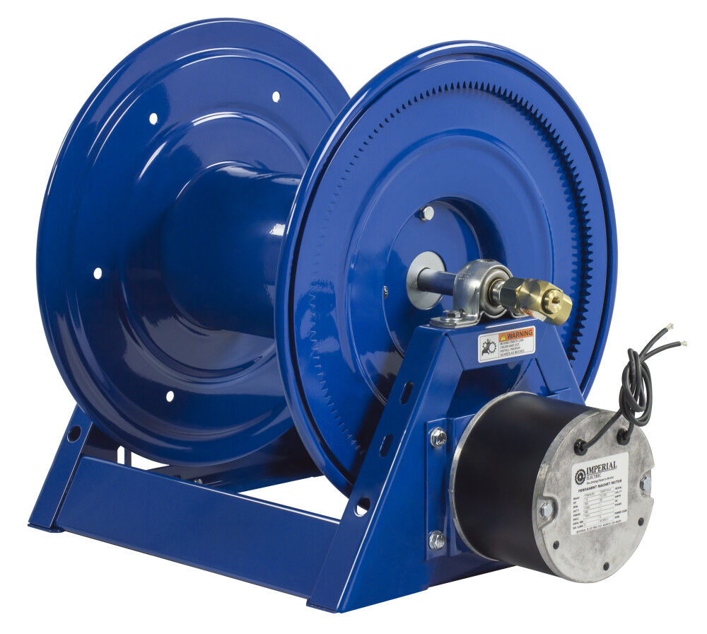 24V DC 1/3HP Motorized Hose Reel 1/2in x 200' No Hose 1125-4-200-EF