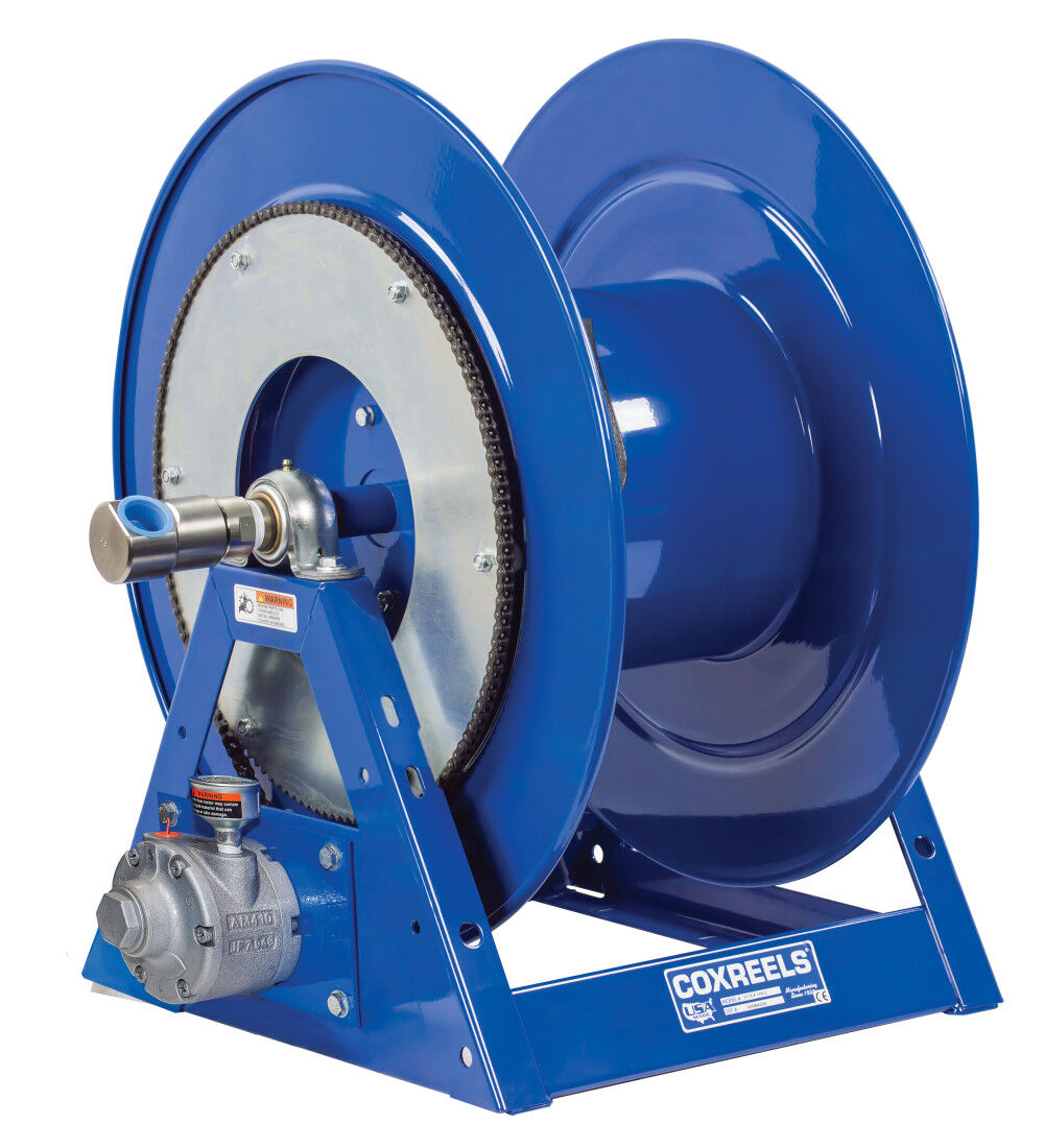 Air 4VANE Motorized Hose Reel 1in x 200' 3000PSI No Hose 1175-6-200-A