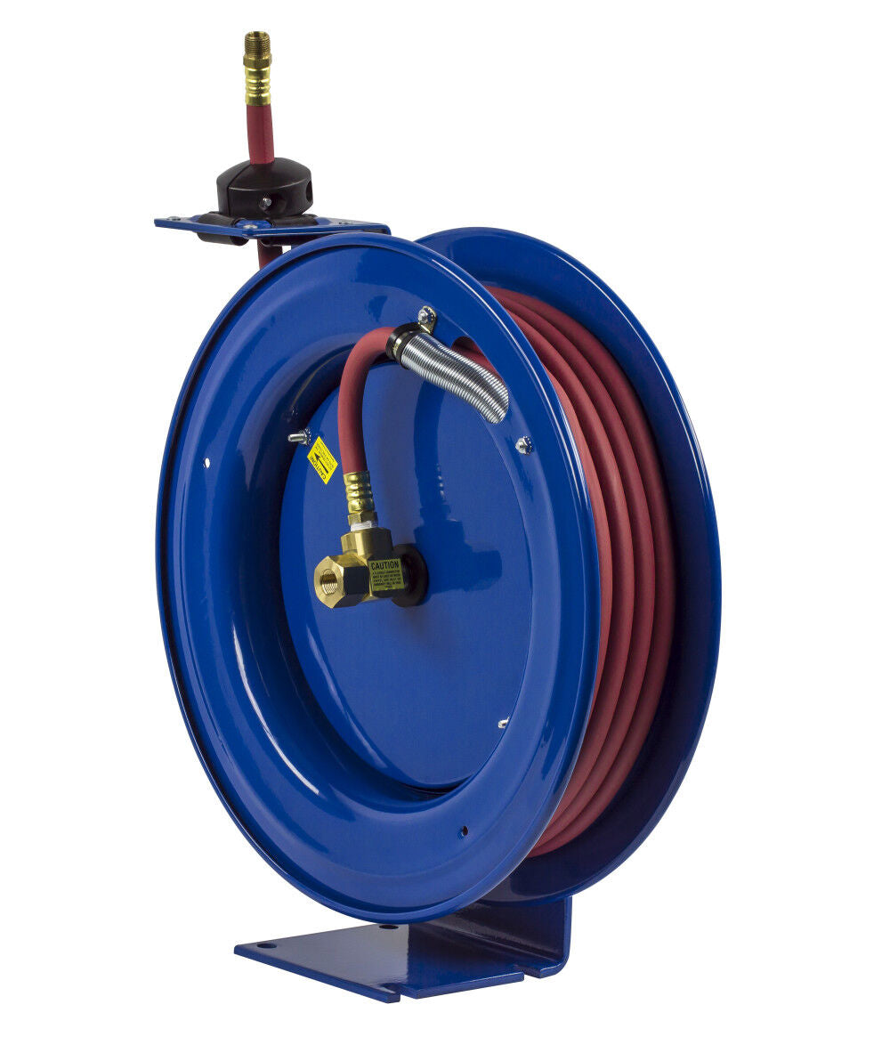 CoxreelsPerformance Spring Driven Hose Reel 1/4in x 50' 300PSI P-LP-150