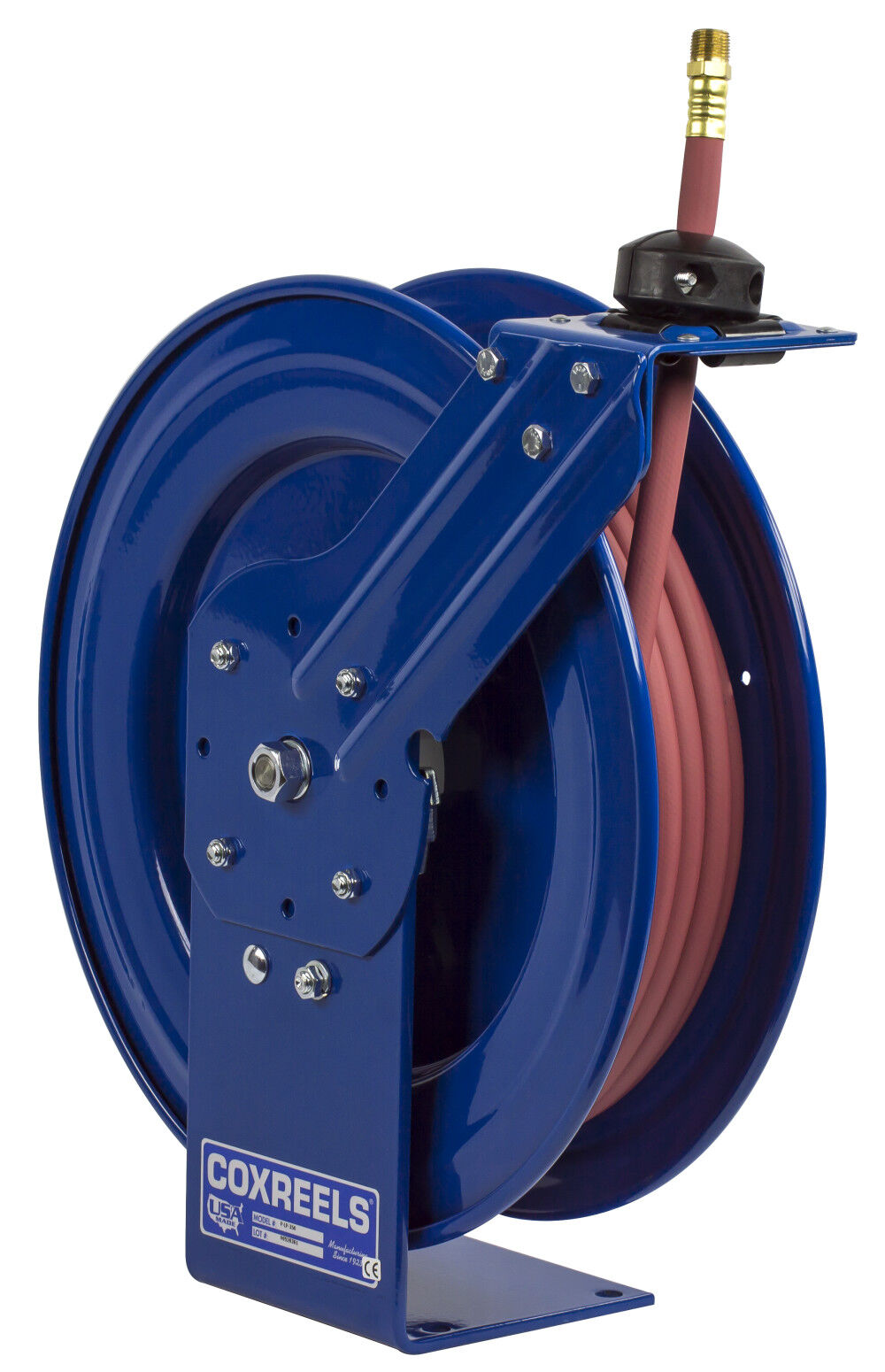 CoxreelsPerformance Spring Driven Hose Reel 1/4in x 50' 300PSI P-LP-150