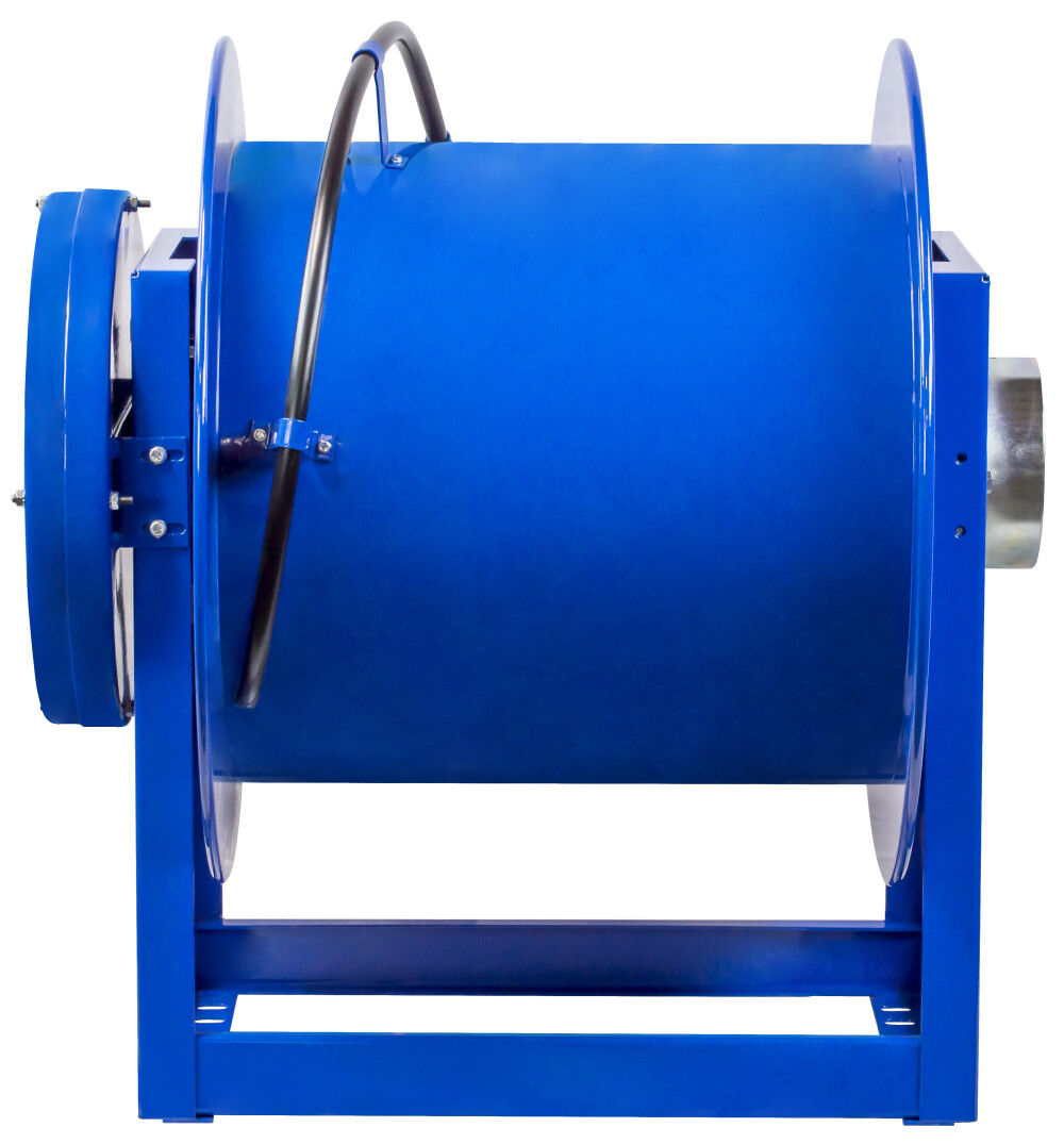 Exhaust Spring Driven Hose Reel 4in x 24' No Hose 319-424