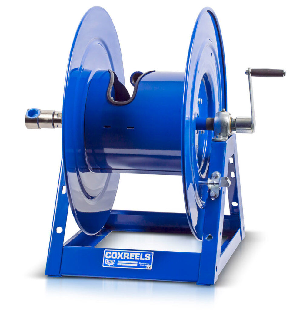 Hand Crank Hose Reel 1in x 100' Hose Capacity 3000 PSI Hose Not Included 1175-6-100