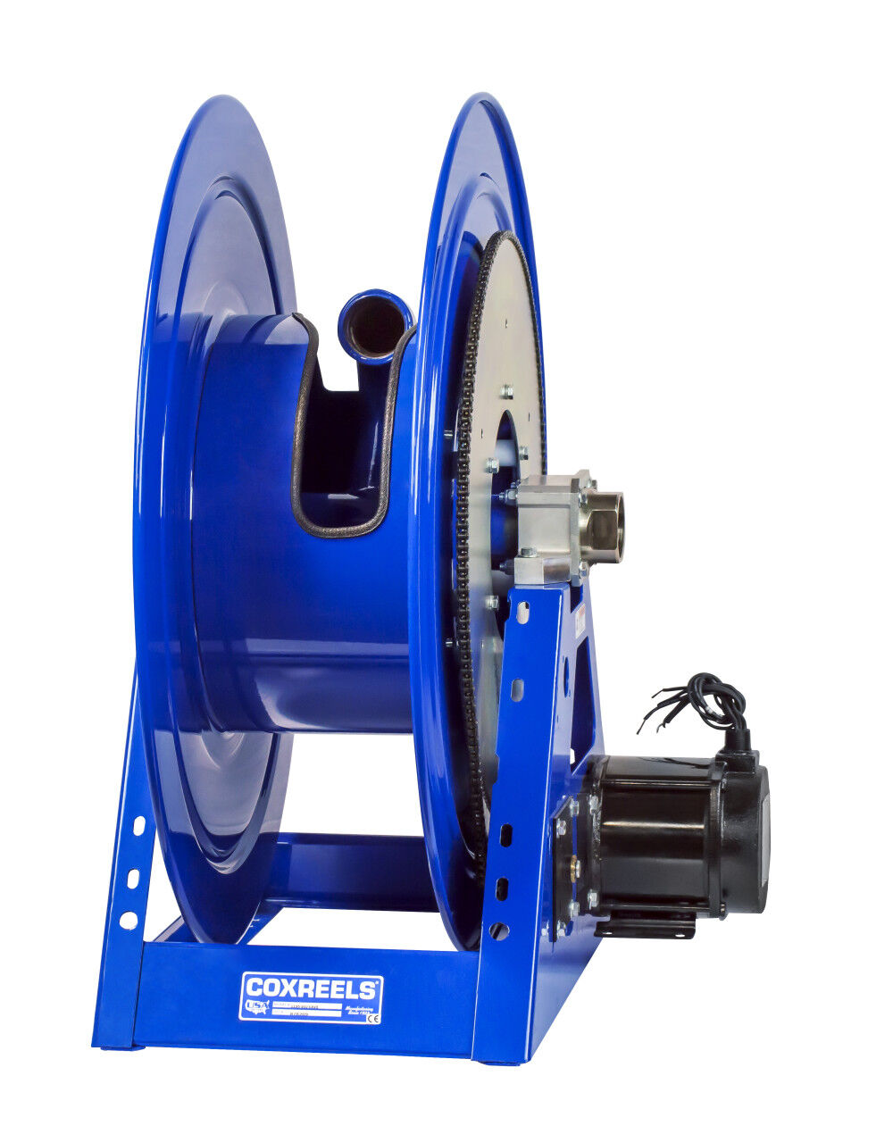 Hose Reel 12V DC 1/2HP Motorized 2in x 125' 1000PSI No Hose 1195-3228-EDV3