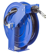 Hose Reel Dual Hydraulic Hose Spring Rewind for Hydraulic Oil 1/2in ID 50' Hose 2500 PSI TDMP-N-450