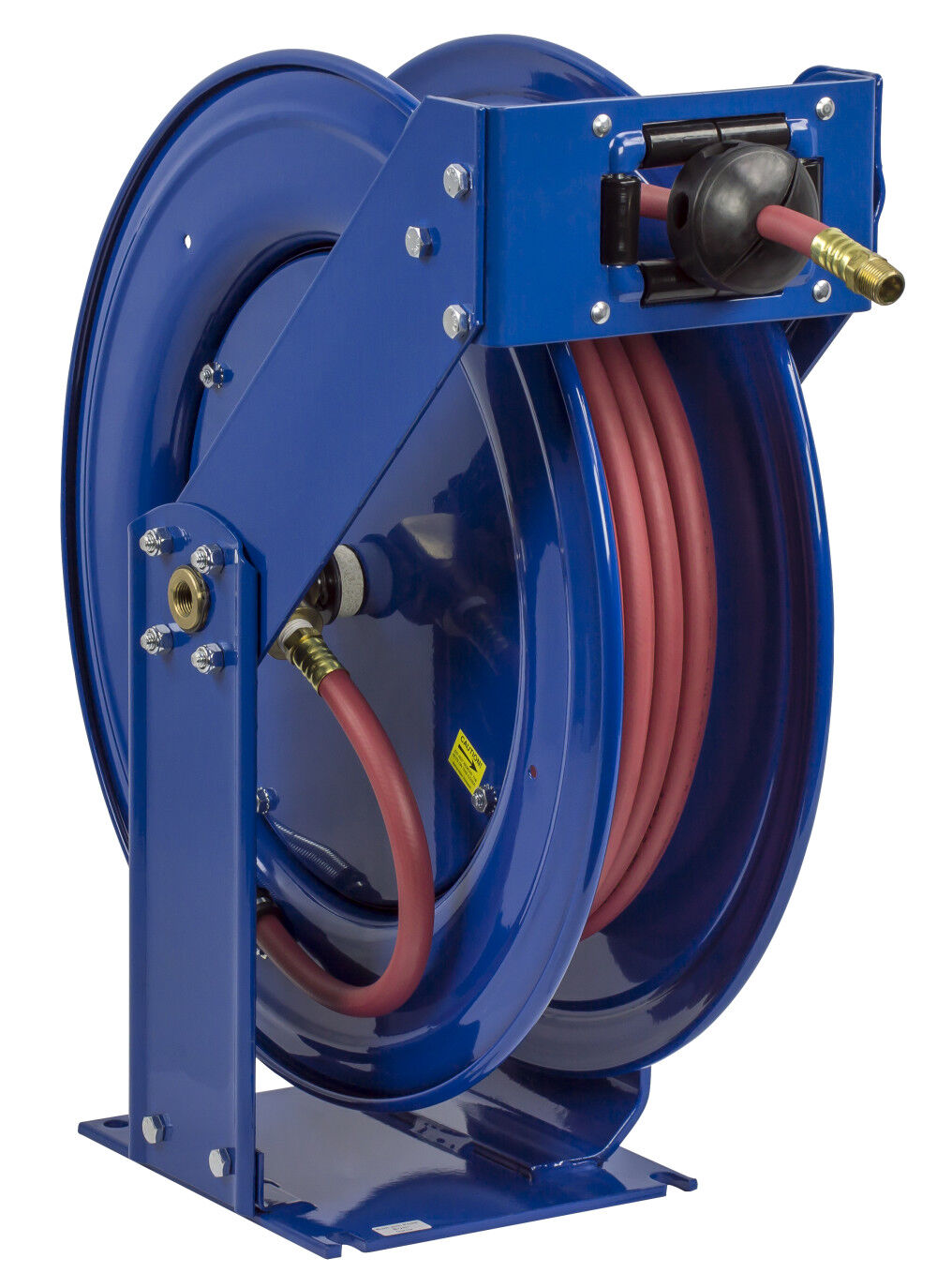 Hose Reel Supreme Duty Spring Rewind for Air/Water 1/2in ID 50' 300 PSI TSH-N-450