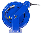 Hose Reel Supreme Duty Spring Rewind for Air/Water/Oil 1/2in ID 100' 2500 PSI TMP-N-4100