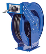 Hose Reel Supreme Duty Spring Rewind for Air/Water/Oil 1/2in ID 75' 2500 PSI TMP-N-475