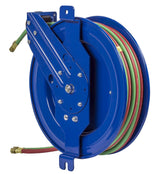 Side Mount welding Hose Reel with Guide Arm 1/4in x 75' 200PSI SG19W-175