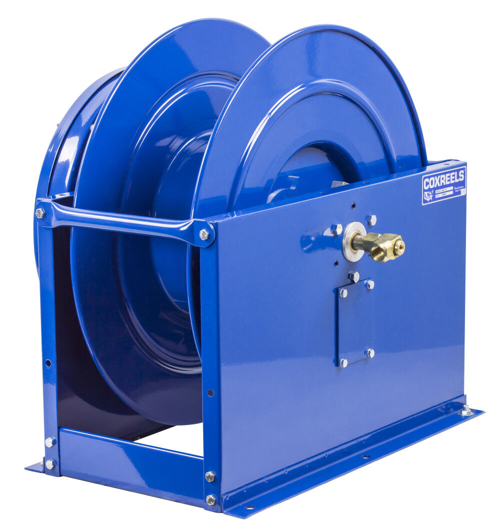 Spring Driven Dual Hose Reel 1/2in x 100' 300PSI No Hose DLPL-4100