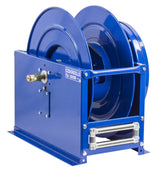 Spring Driven Dual Hose Reel 1/2in x 100' 300PSI No Hose DLPL-4100