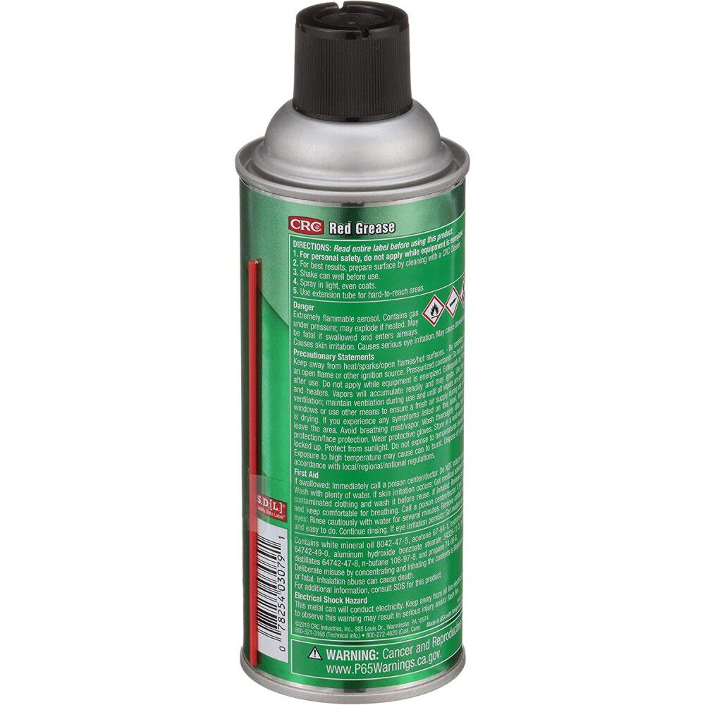 11oz Aerosol Heavy Duty Red Grease 3079