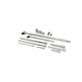 1/4in 3/8in 1/2in & 3/4in Socket Accessories Set 16pc CTK16