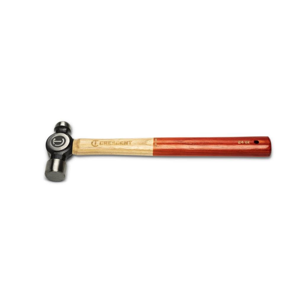 24oz Ball Pein Hammer with Wood Handle CHWBP24