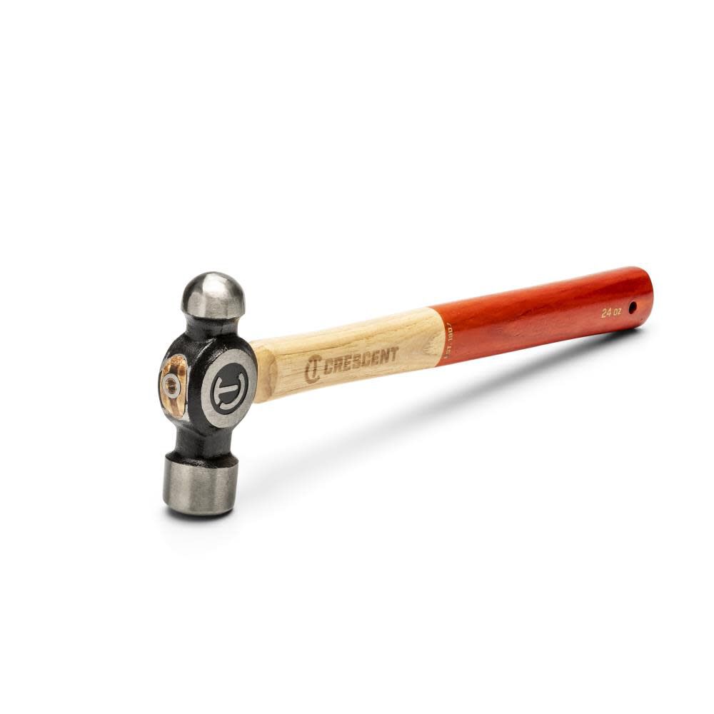 24oz Ball Pein Hammer with Wood Handle CHWBP24