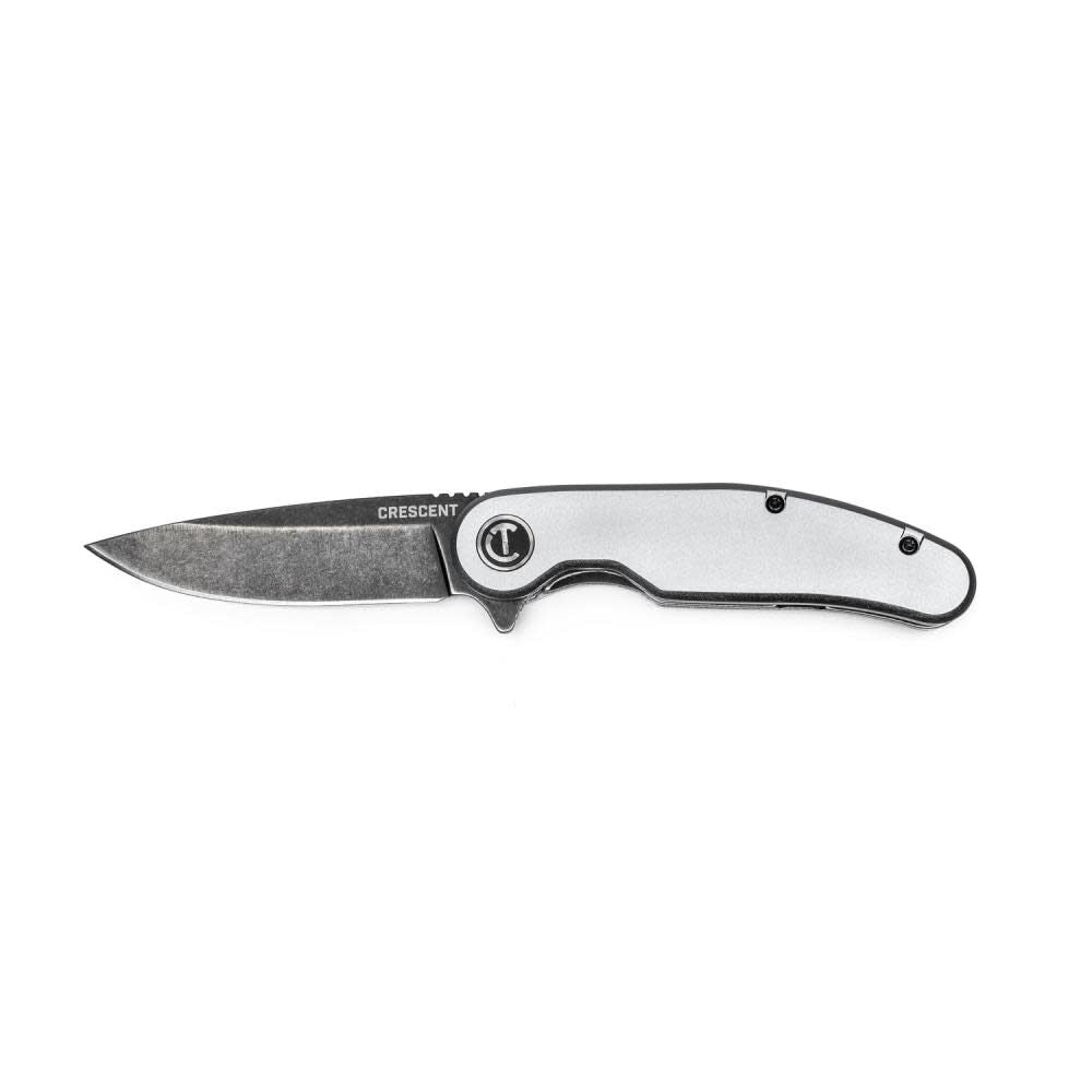 3-1/4in Drop Point Aluminum Handle Pocket Knife CPK325A