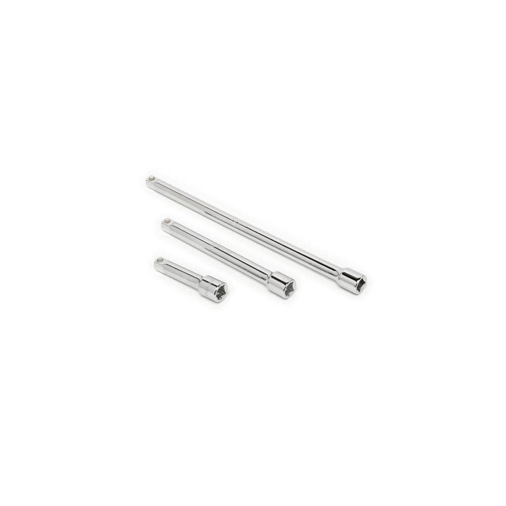 3 Pc 3/8in Drive Extension Set 3in 6in & 10in CDTA15C