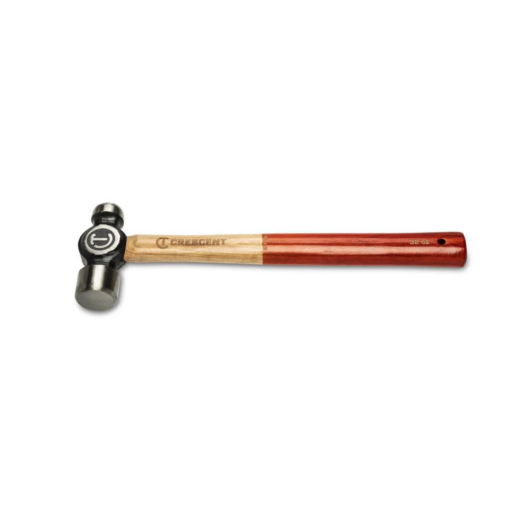 32oz Wood Ball Pein Hammer CHWBP32