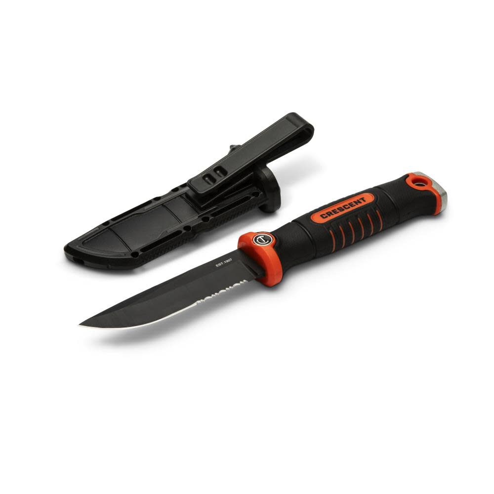 4-1/2 Inch Fixed Blade Trade Knife with Sheath CPKFX