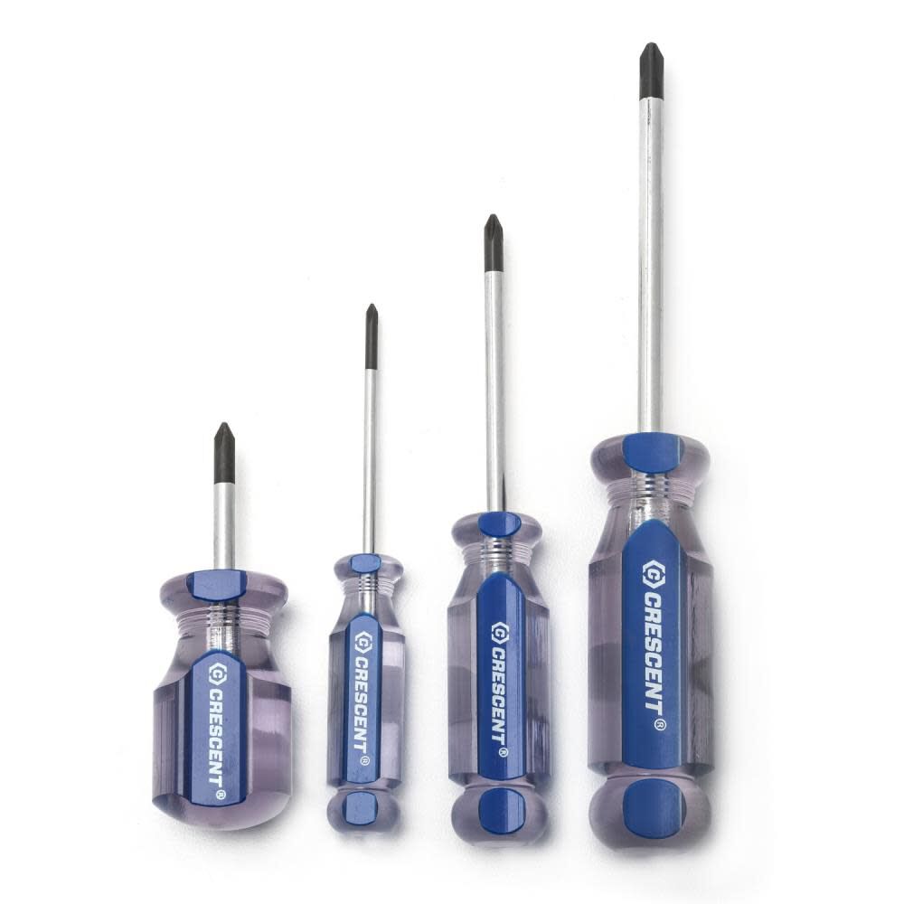 4 Pc. Phillips Acetate Screwdriver Set CP4PCSET