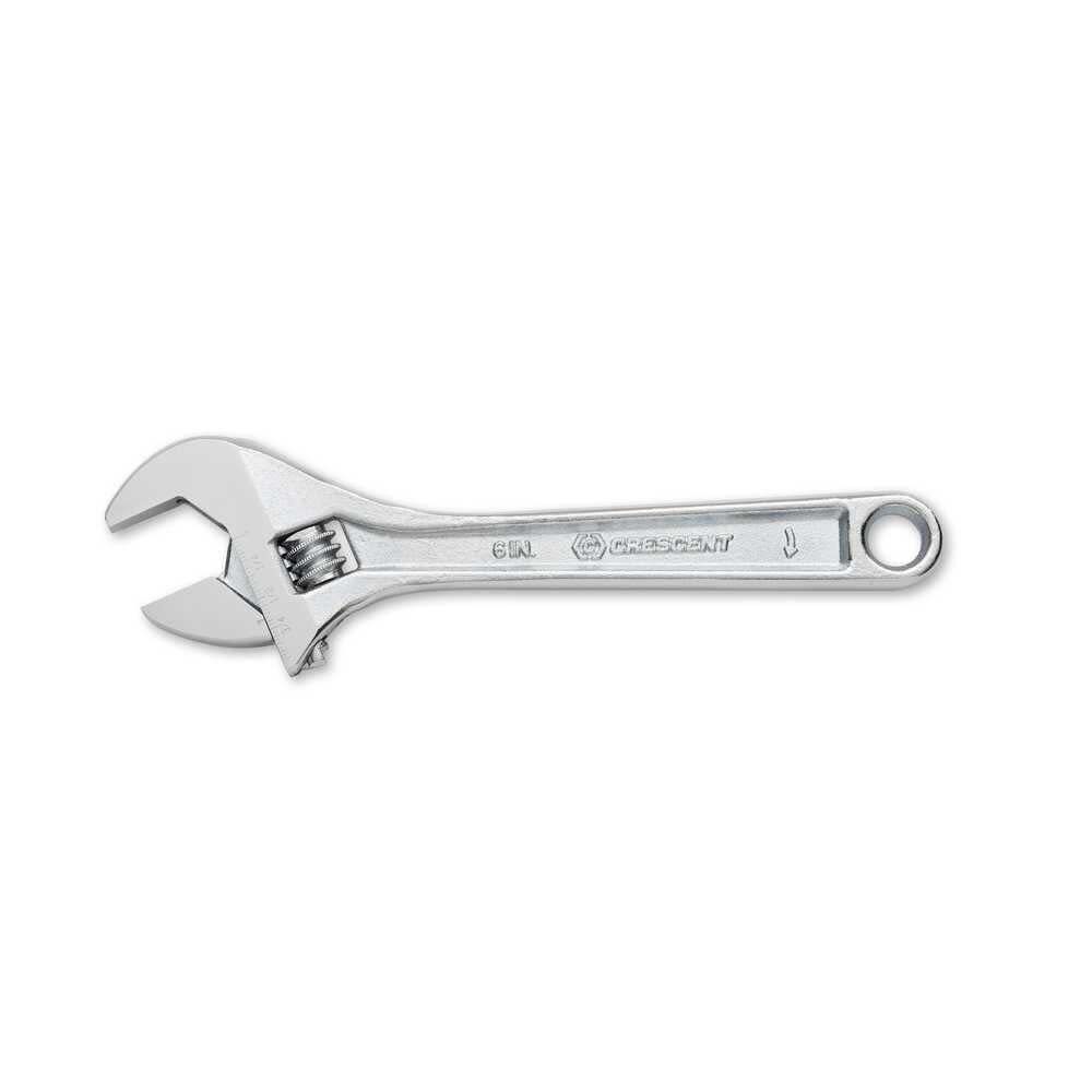 6in Adjustable Wrench Chrome Finish AC26VS