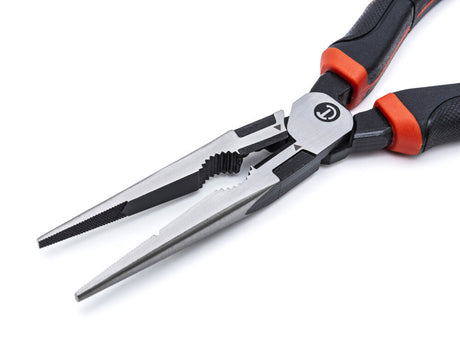 8 in Long Nose Plier Cushion Grip Z6548CG-06