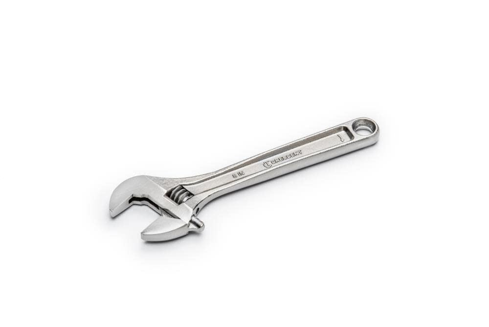 8in Adjustable Wrench Chrome Finish AC28BK