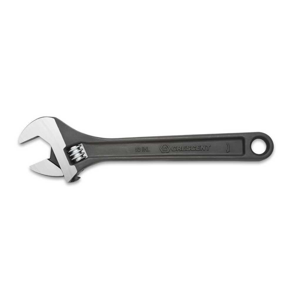 Adjustable Wrench 10 In. Black Oxide AT210VS