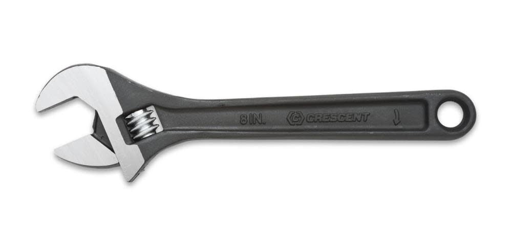 Adjustable Wrench Black Oxide 8 In. AT28VS