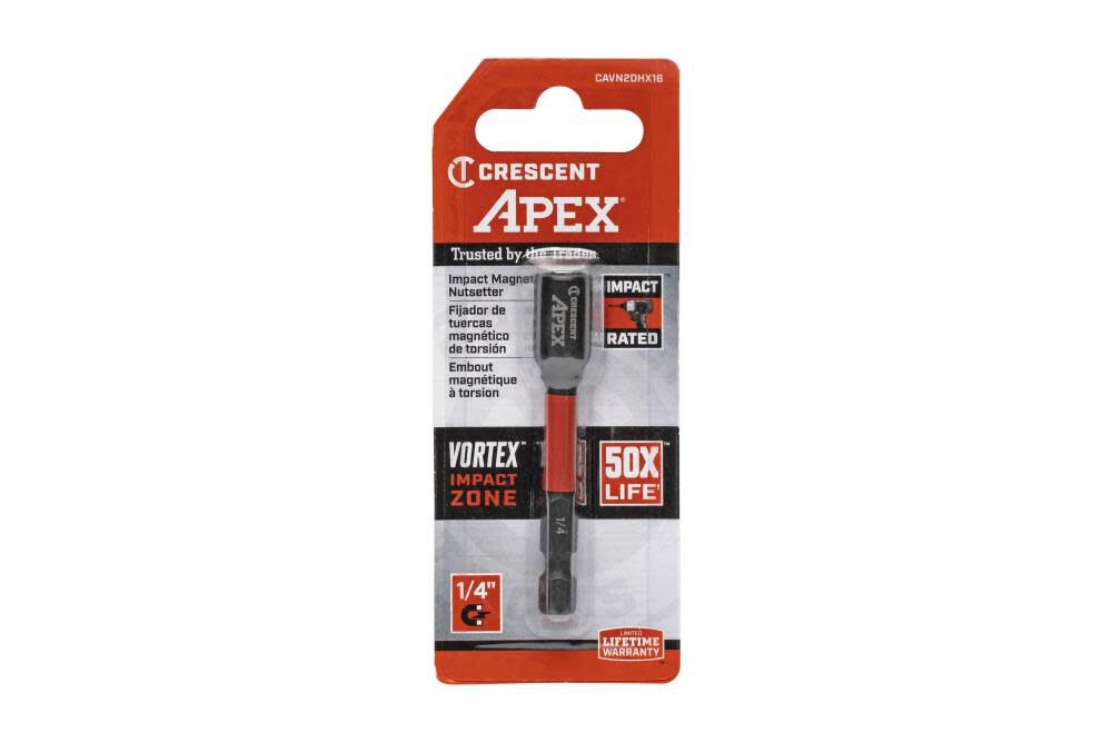 1/4-in x 2-9/16-in Nutsetter Impact Driver Bit CAVN2DHX16