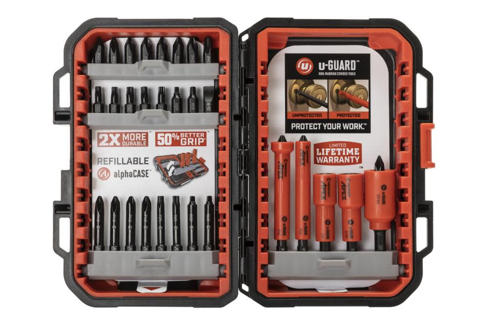 u-GUARD 1/4-in Impact Driver Bit (30-Piece) CAUGSET-30