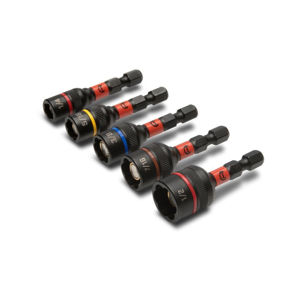 Bolt Biter Standard (SAE) Assorted drive Impact Bolt Extractor Set CAVBXM1R-5