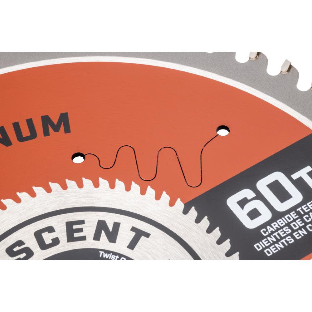 Medium Aluminum 7-1/4-in 60-Tooth Carbide Circular Saw Blade CSBAM-760